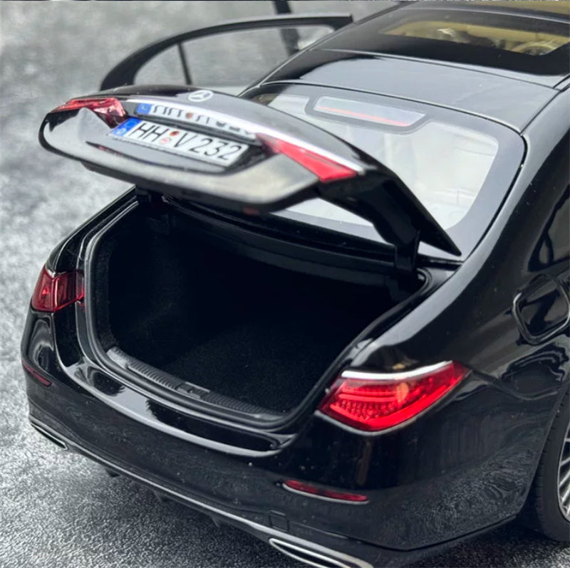 1:18 Mercedes-Benz W223 S600  Black/Beige interior NOREV  DIECAST Model