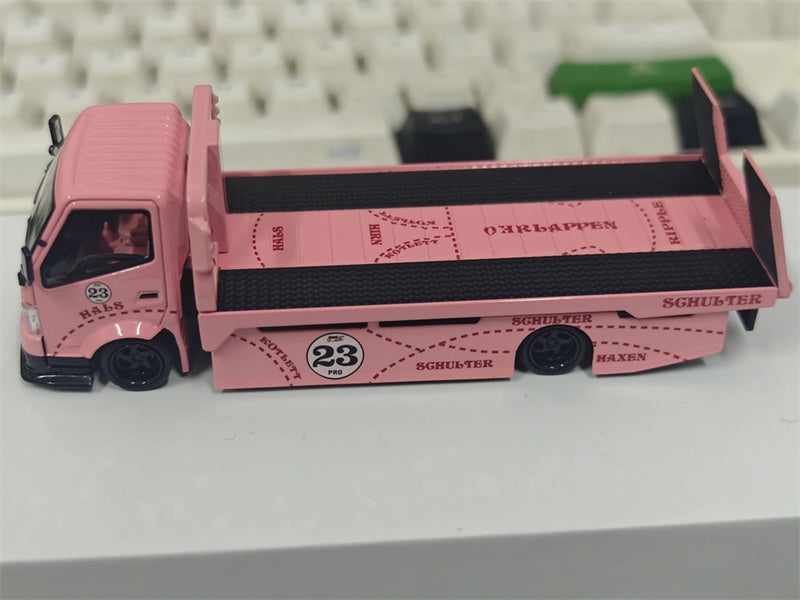 1:64 Hino H300 Russeb Pink Pig COOL.CAR Limited Edition 999PCS ONLY DIECAST Model