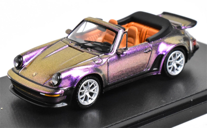 Rhino Model Porsche Singer Turbo Study 930 chameleon 1:64 Car Pre-built Model view5