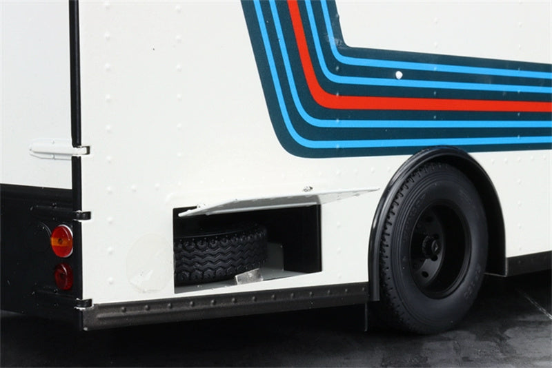 Schuco Mercedes  Race Trans Porsche MARTINI transport vehicle 1:18  DIECAST Truck