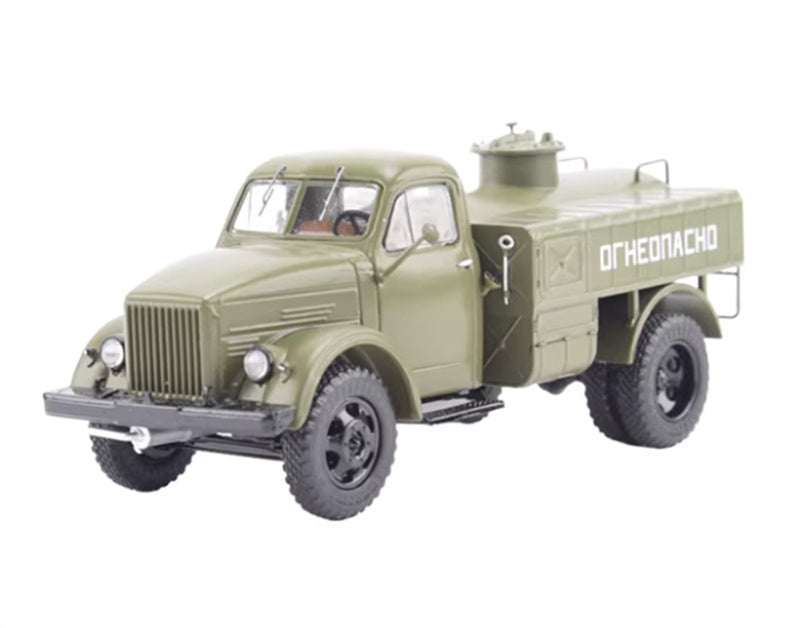 StartScaleModels MZ-3904 Gaz-51 Kyrgyzstan Fuel Truck 1:43 Truck Pre-built Airliner Model Display view1