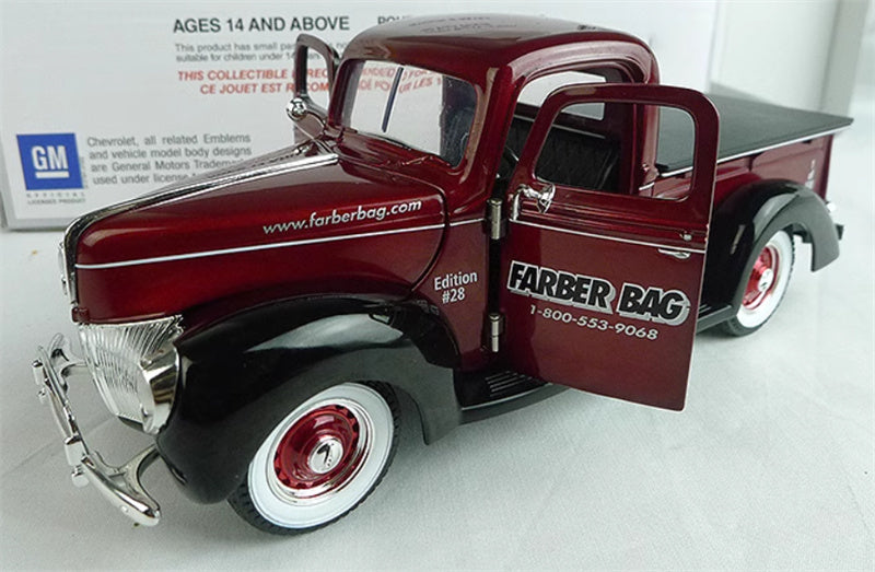 SpecCast Farber Bag 40d pickup truck golden red Limited Edition 500PCS ONLY 1:25 Truck Pre-built Model