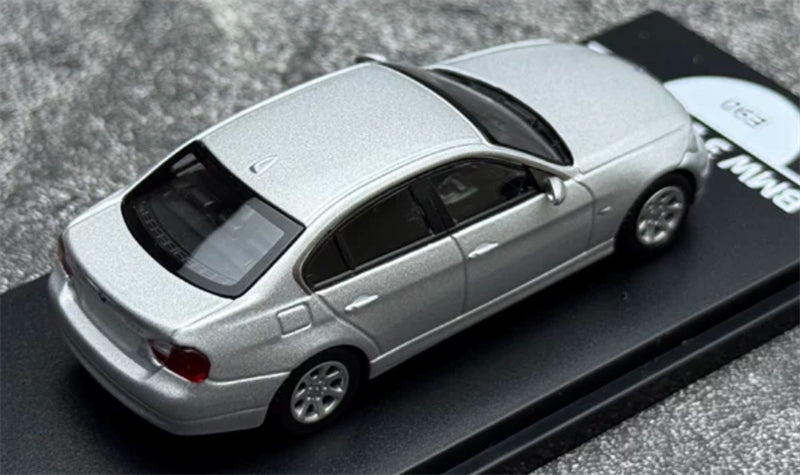 1:64 BMW 3 Series E90 Silver Almost Real DIECAST Civil Car Model