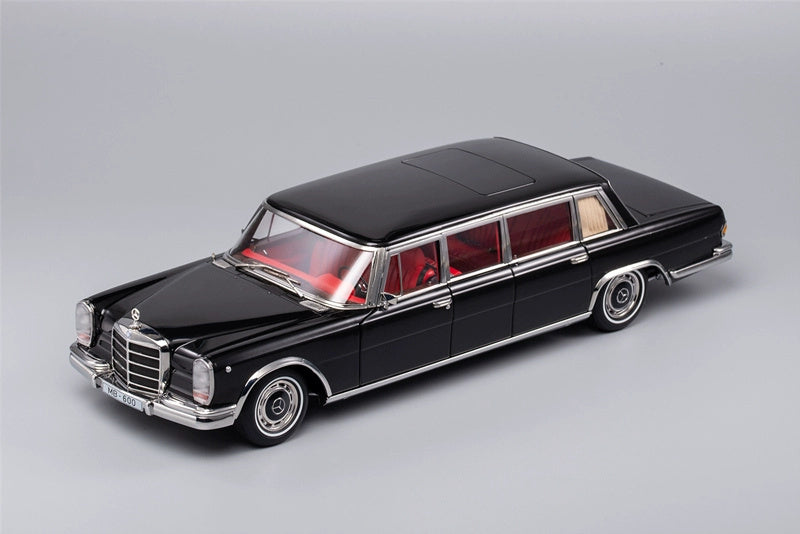 KengFai Mercedes Benz S600 Pullman Classic Car Pearlescent black 1:18 DIECAST CAR