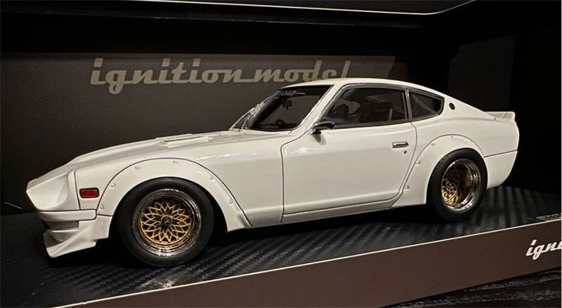 IGNITION MODEL Nissan Fairlady ZS30 STAR ROAD white 1:18 Car Pre-built Model view5