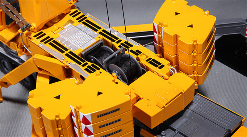 NZG Liebherr LTM 11200-9.1 Mobile Crane Yellow 1/50 DIECAST Crane Truck