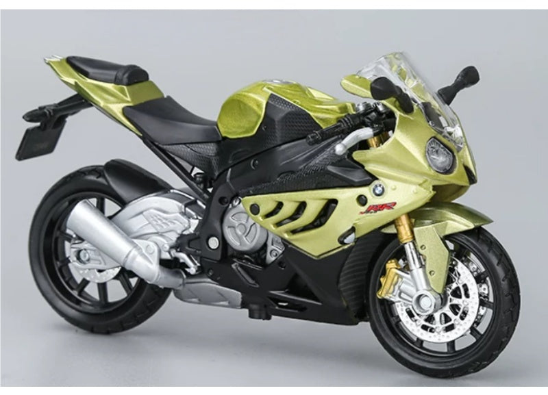 1:18 BMW S1000RR  Green  Maisto  Diecast Motorcycle Model