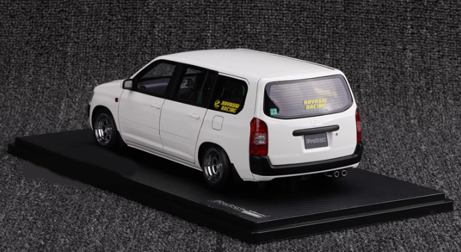 Ignition Model Toyota Probox GL NCP51V MPV white 1:18car Pre-a Model