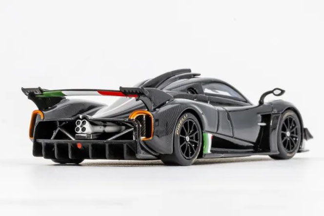 LCD 1:64 Pagani Huayra R black carbon diecast model