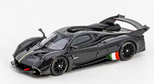 LCD 1:64 Pagani Huayra R black carbon diecast model