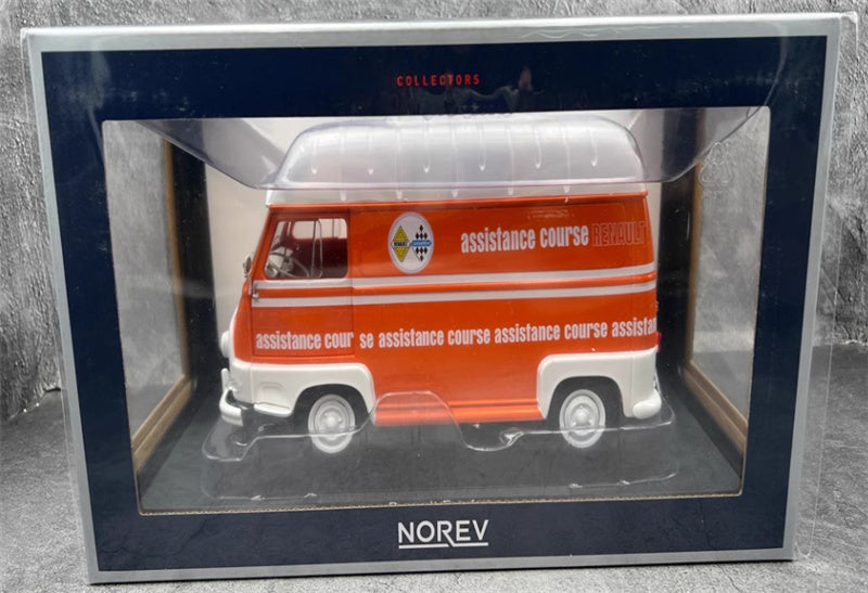 NOREV RENAULT ESTAFETTE ASSISTANCE COURSE 1967 orange 1:18 Car Pre-built Model view8