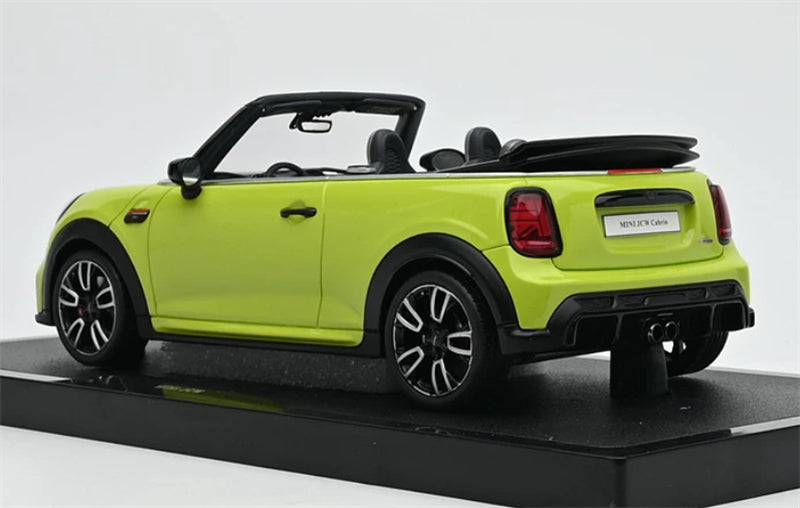1:18 MINI COOPER JCW CABRIO ZESTY 2021 yellow OTTO Limited Edition Resin Model