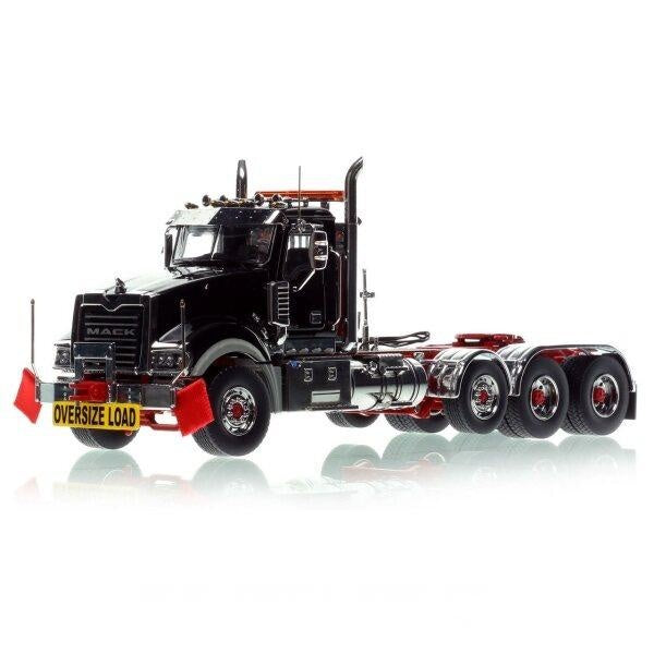 1:50 Mack  Titan Heavy Haul Replicas  Black Red Diecast Model