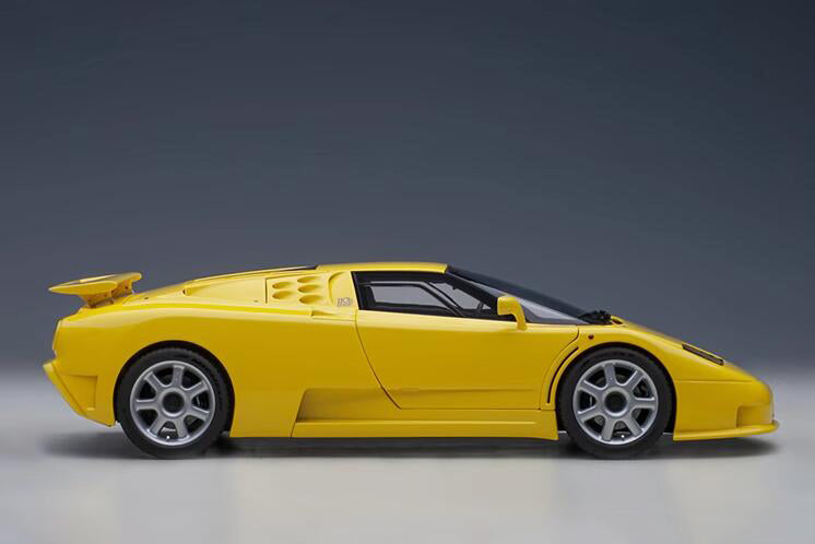 AUTOART BUGATTI EB110 SS yellow 1:18car Pre-a Model
