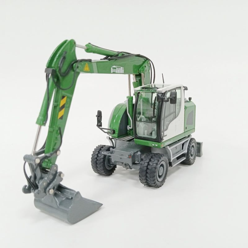 NZG Liebherr A918 Hiltibau Wheeled Excavator 1:50 Truck Pre-built Model