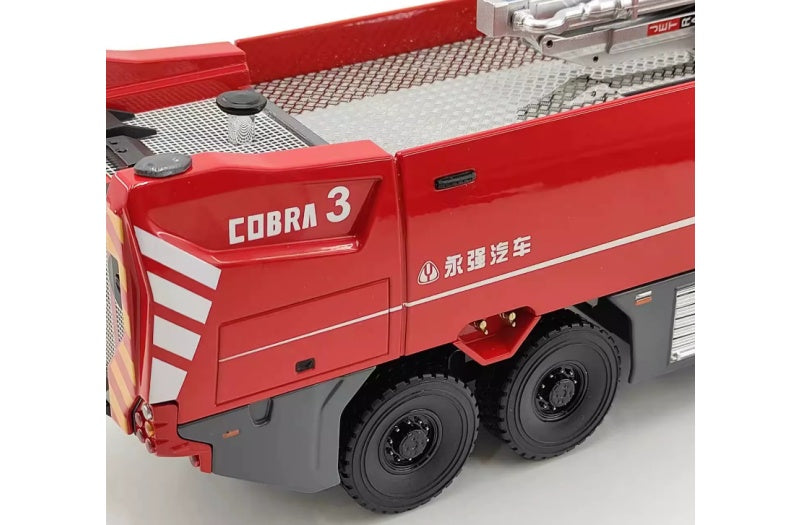 YQ VEHICLES Cobra 3 Airport Major Foam fire truck CARMICHAEL 1:43 Truck Pre-built Airliner Model Display view12