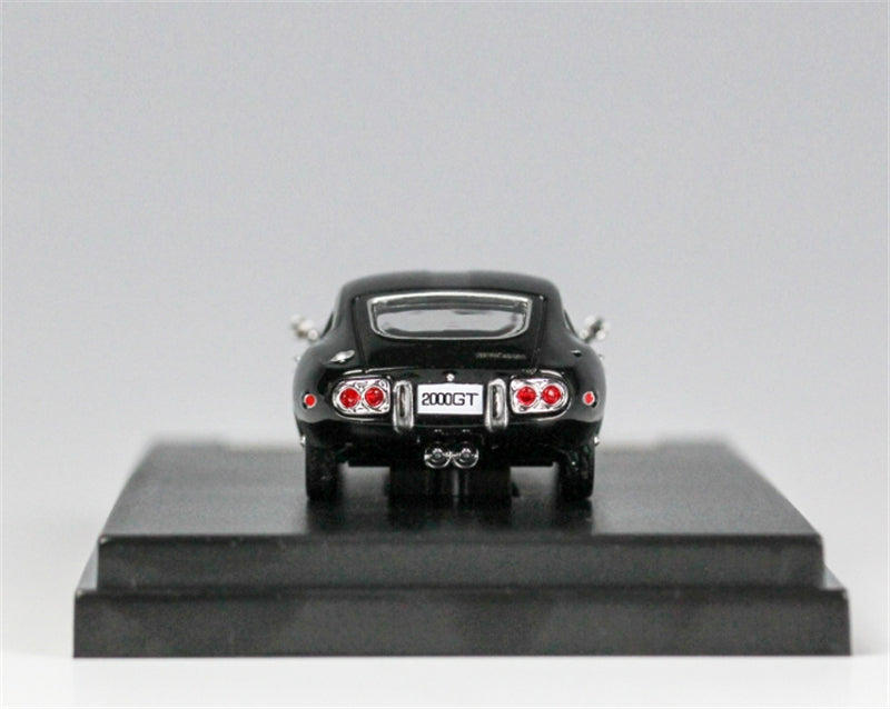 LCD-MODELS TOYOTA 2000GT Black Vintage Car 1:64 car Pre-built Model view6