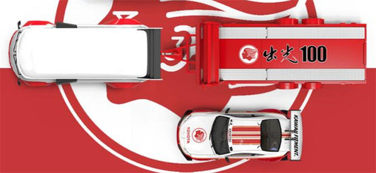 1:64 VW T1 w/ Toyota GR86 #100 Idemitsu Livery BSC DIECAST Limited Edition 499pcs ONLY Model
