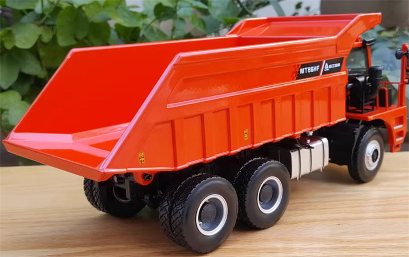 LGMG SDLG MT86HF Off Highway Mining Self dumping Truck Red Flame Red 1:35 Truck Pre-built Model
