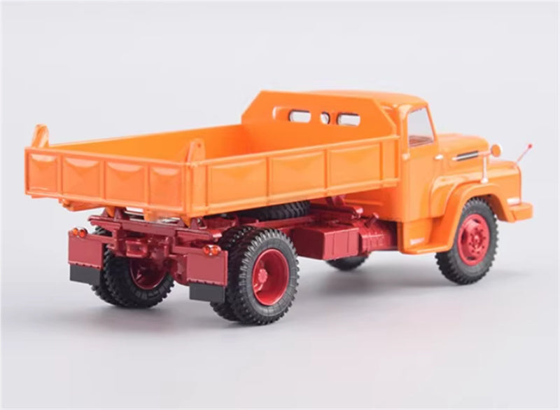 Premium ClassiXXs CSEPEL-D-450B dump truck Orange red coating 1:43 Truck Pre-built Airliner Model Display view4