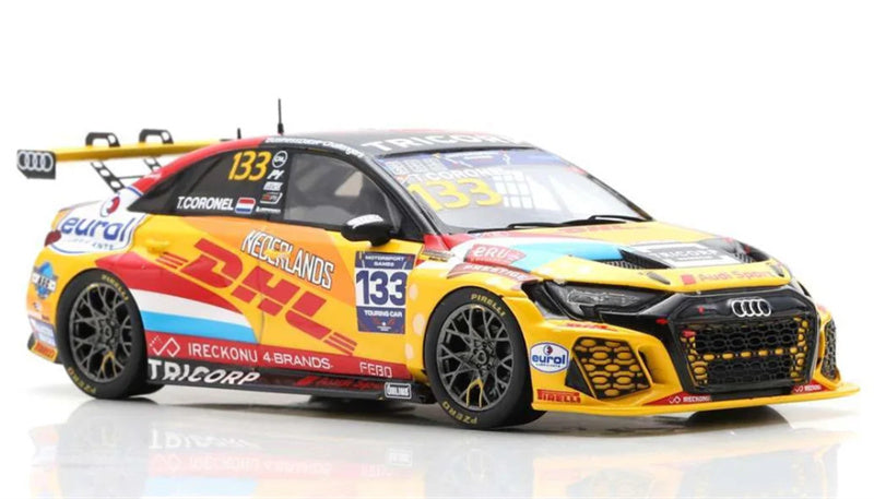 1:43 Spark Team Netherlands Audi RS 3 LMS TCR Winner FIA Games Touring 2022 view4