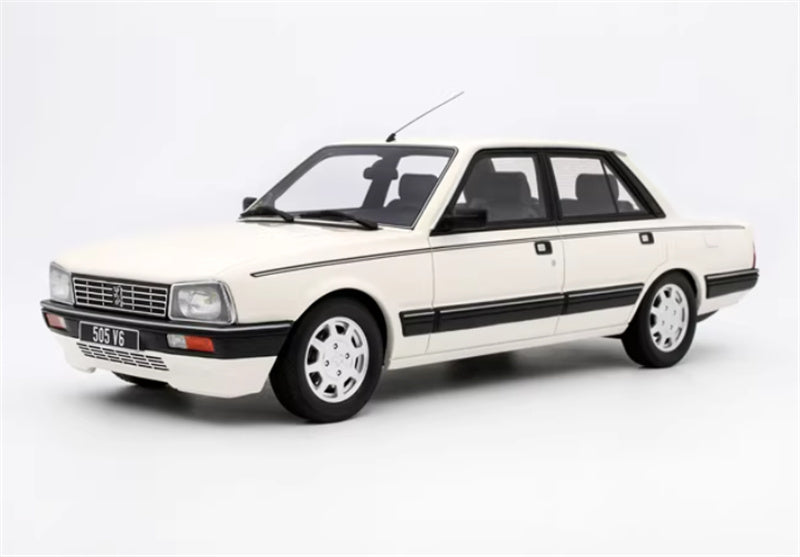 1:18 PEUGEOT 505 V6 BLANC MEIJE 1989 White  OTTO Limited Edition 999PCS ONLY Resin Car Model