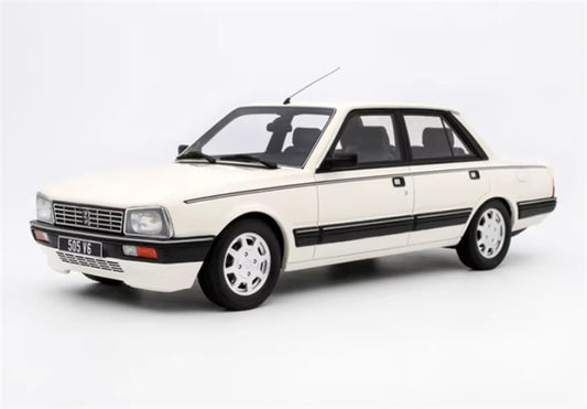 1:18 PEUGEOT 505 V6 BLANC MEIJE 1989 White  OTTO Limited Edition 999PCS ONLY Resin Car Model