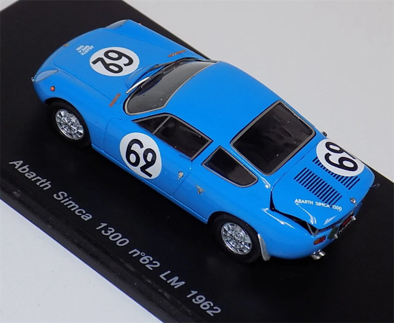 Spark Abarth Simca 1300 #62 LM 1962 1:43 Car Pre-built Model view2