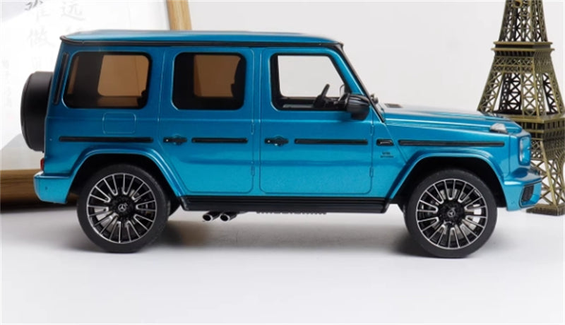 1:18 Mercedes-Benz G63 AMG 2024  Hyper Blue Magno GT SPIRIT  Resin Model