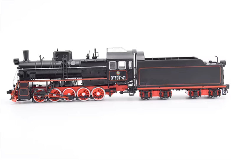 Modimio Soviet ER steam locomotive 1:87 Locomotive Pre-built Airliner Model Display view3