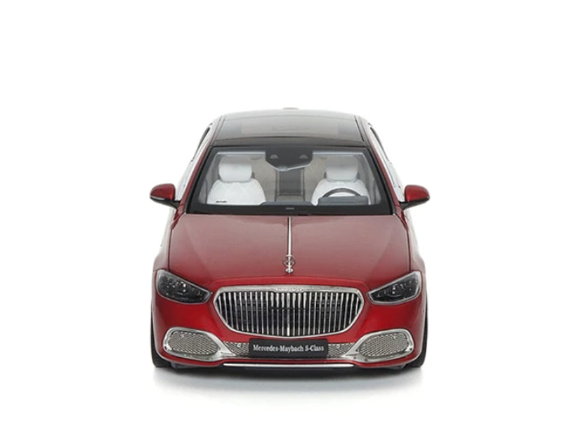 1:18 Mercedes Maybach S680 2021 Lava Red Almost Real  DIECAST Model
