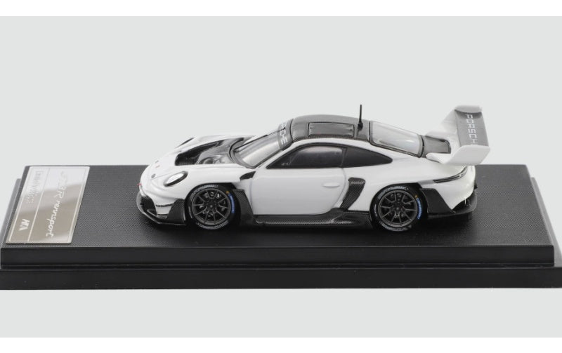 1:64 Porsche 911 992 GT3 R Rennsport  White HKM  Limited Edition 999PCS ONLY DIECAST Model