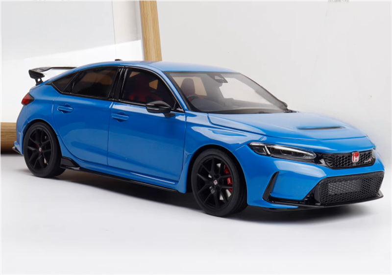 1:18 HONDA CIVIC TYPE R FL5 2022 Blue  OTTO Limited Edition 999PCS ONLY Resin Car Model