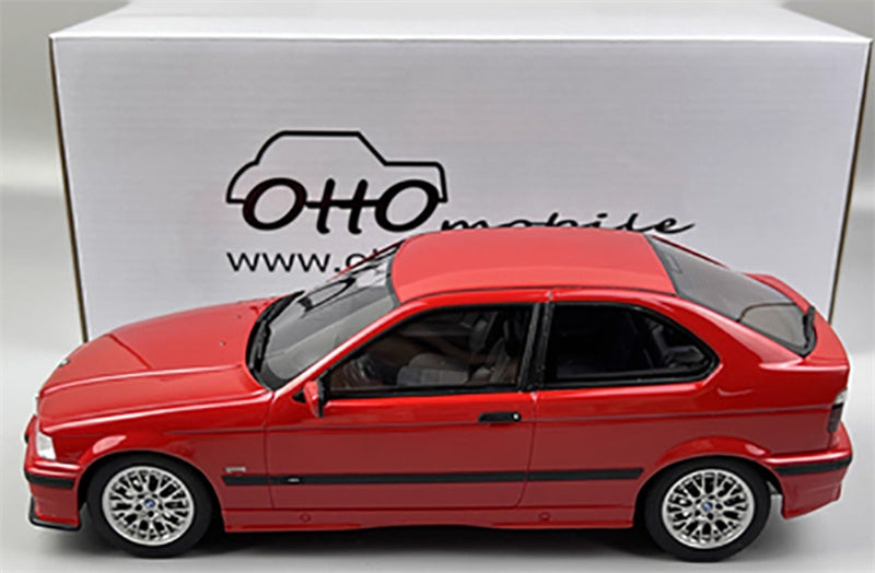 1:18 BMW E36 Compact red OTTO Resin Car Model view6
