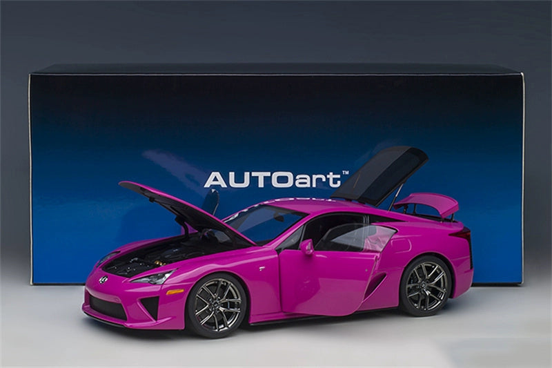 AUTOART LEXUS LFA Car pink 1:18 DIECAST car