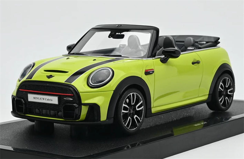 1:18 MINI COOPER JCW CABRIO ZESTY 2021 yellow OTTO Limited Edition Resin Model