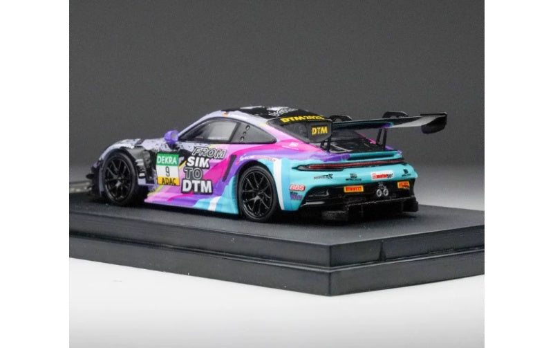 1:64 Porsche 911 GT3 R   STAR RACE DTM #9  DIECAST Model