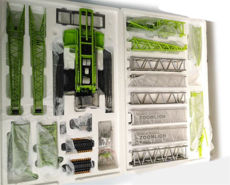 ZOOMLION ZCC9800W Crawler Crane Aurora Green 1/50 KIT Truck Lorry
