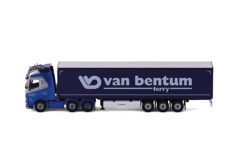 CAVALLINO Volvo container truck HJ van Bentum 1:50 Truck Pre-built Model