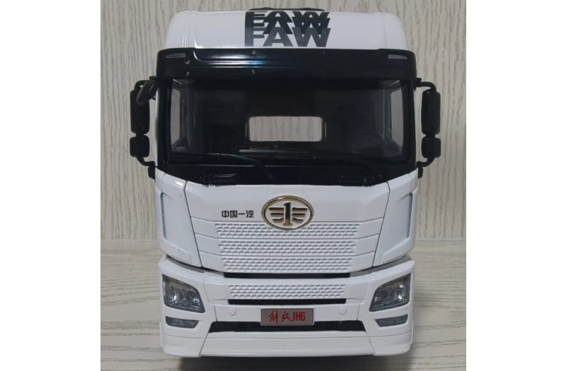 FAW Jiefang JH6 tractor White Overseas Edition 1:24 Truck Pre-built Airliner Model Display view7
