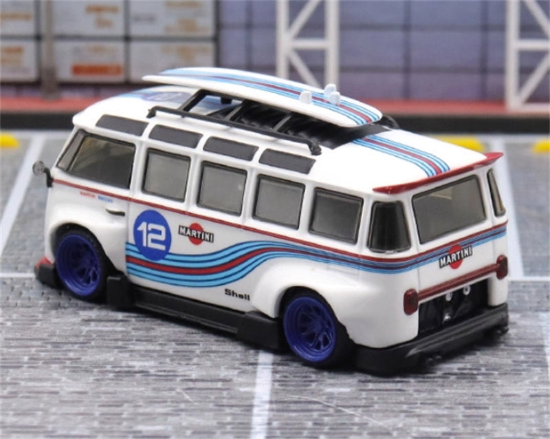 1:64 VOLKSWAGEN T1 Martini Livery Inspire Model DIECAST Model