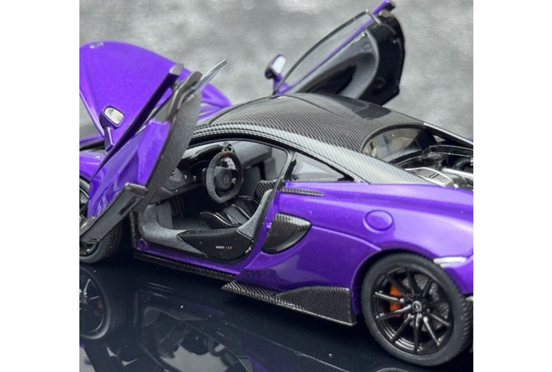 1:43 McLaren 600LT  Purple LCD MODELS  DIECAST Model