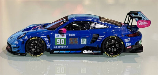 1:64 Porsche 991 GT3 R 2025 LeMans 24H Trends Hobby #90 DIECAST Civil Car Model