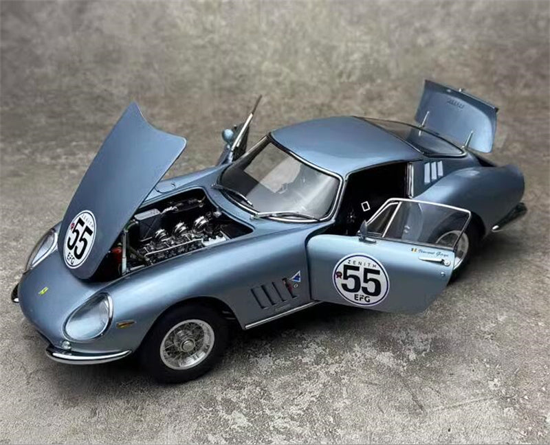 CMC Ferrari 275 GTB/C 1966 Classic sports car #55 1:18car Pre-a Model