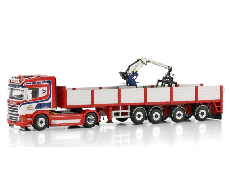 1:50 Scania P&A FONTEIJN 4X2 4 AXLE WSI   DIECAST Model