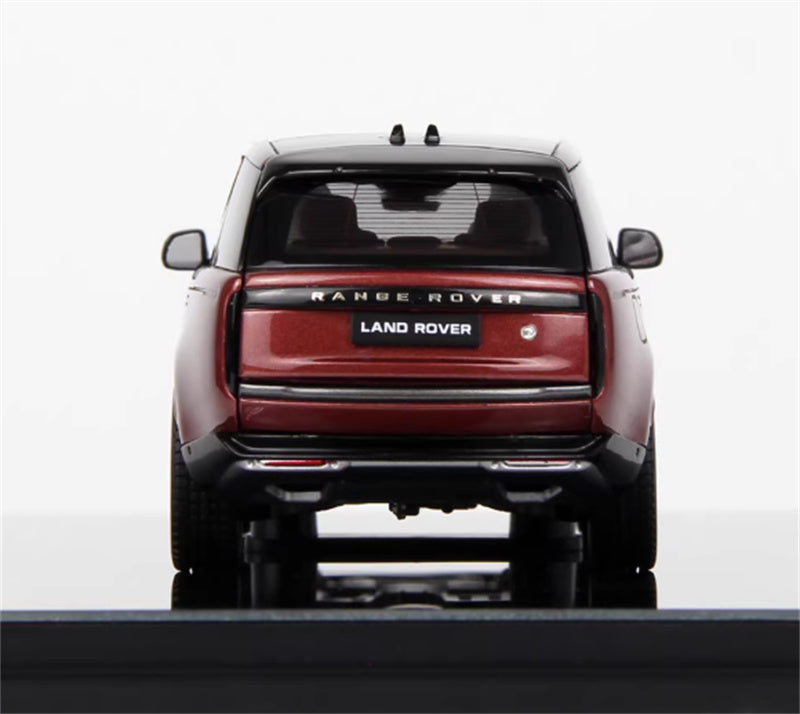 1:43 Land Rover Range Rover Honor Genesis 2022 Red - Black Top  LCD MODELS Extended Edition DIECAST Car Model