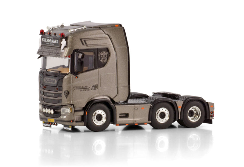 WSI SCANIA S HIGHLINE CS20H 6X2 TWIN STEER Svendgaard 1:50 Truck Pre-built Model