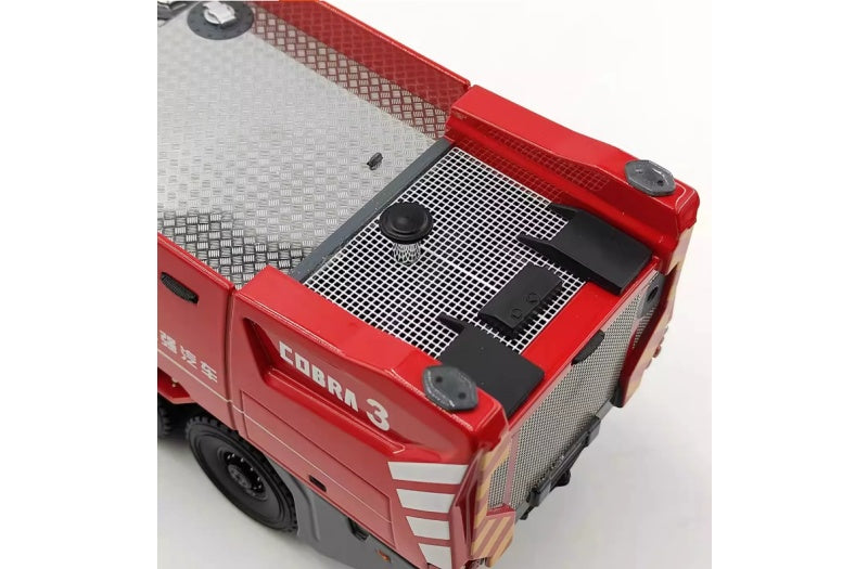 YQ VEHICLES Cobra 3 Airport Major Foam fire truck CARMICHAEL 1:43 Truck Pre-built Airliner Model Display view3