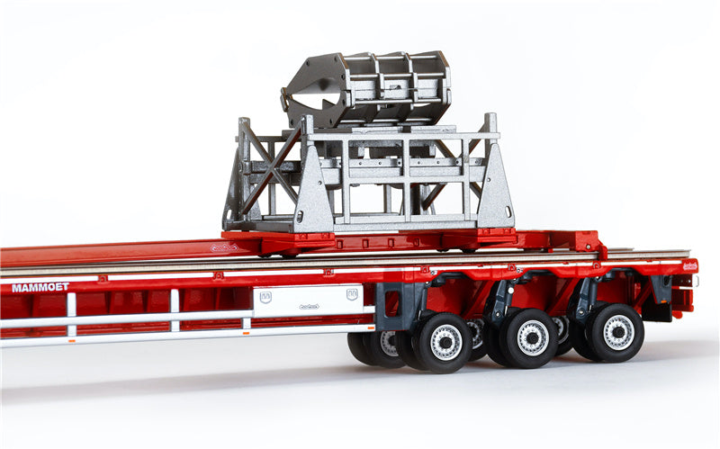 MAMMOET MB ACTROS 8X4 WITH NOOTEBOOM SUPER WING CARRIER 1:50 DIECAST Truck Lorry