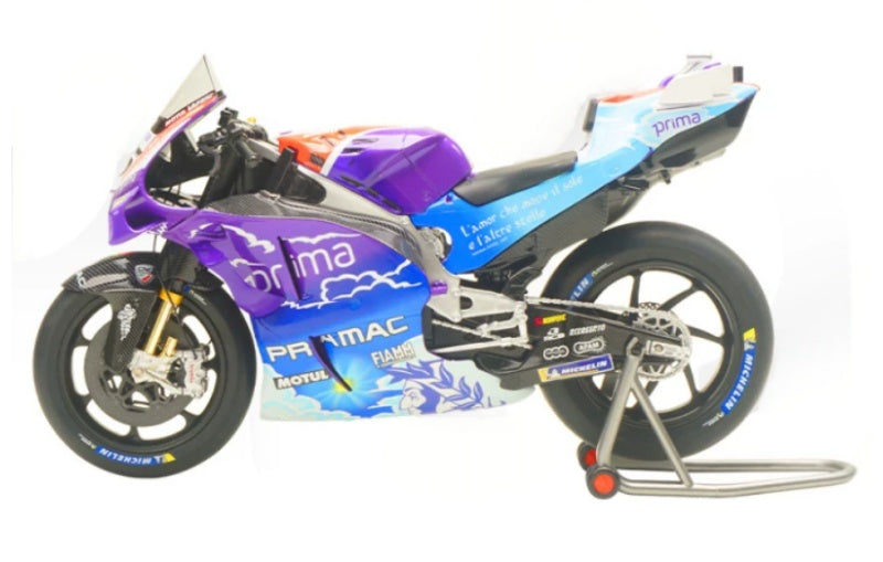1:12 Ducati Pramac MOTO GP23 Italian Grand Prix 89# KiloWorks Diecast Model view2